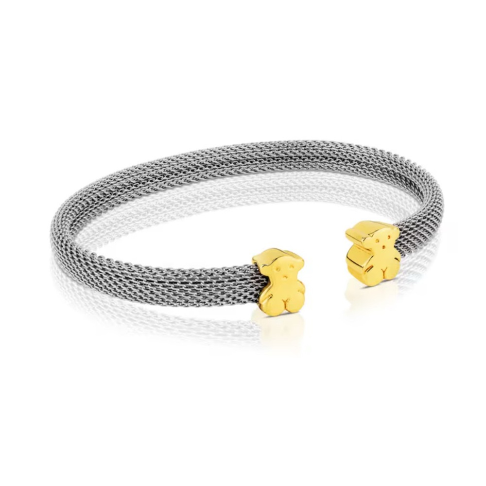Tous Gold and Gray Bracelet